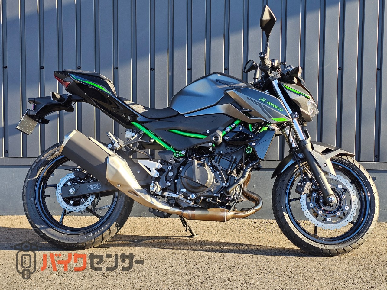 カワサキ Z250 LEDヘッドライト & テールライト ユニトラックリヤ