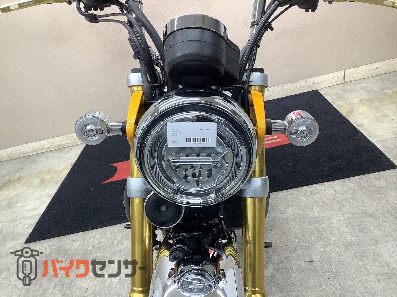 ホンダ MONKEY 125 2022年モデル タケガワマフラー リアキャリア