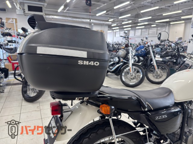 CB223S リアパニア バックサポート リアキャリア バイザーキット