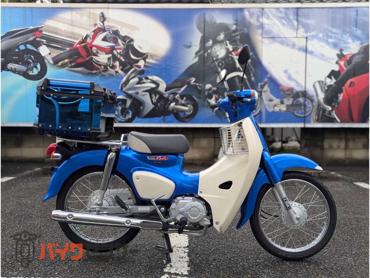 ホンダ スーパーカブ110 スポーク インナーバスケット リアボックス 