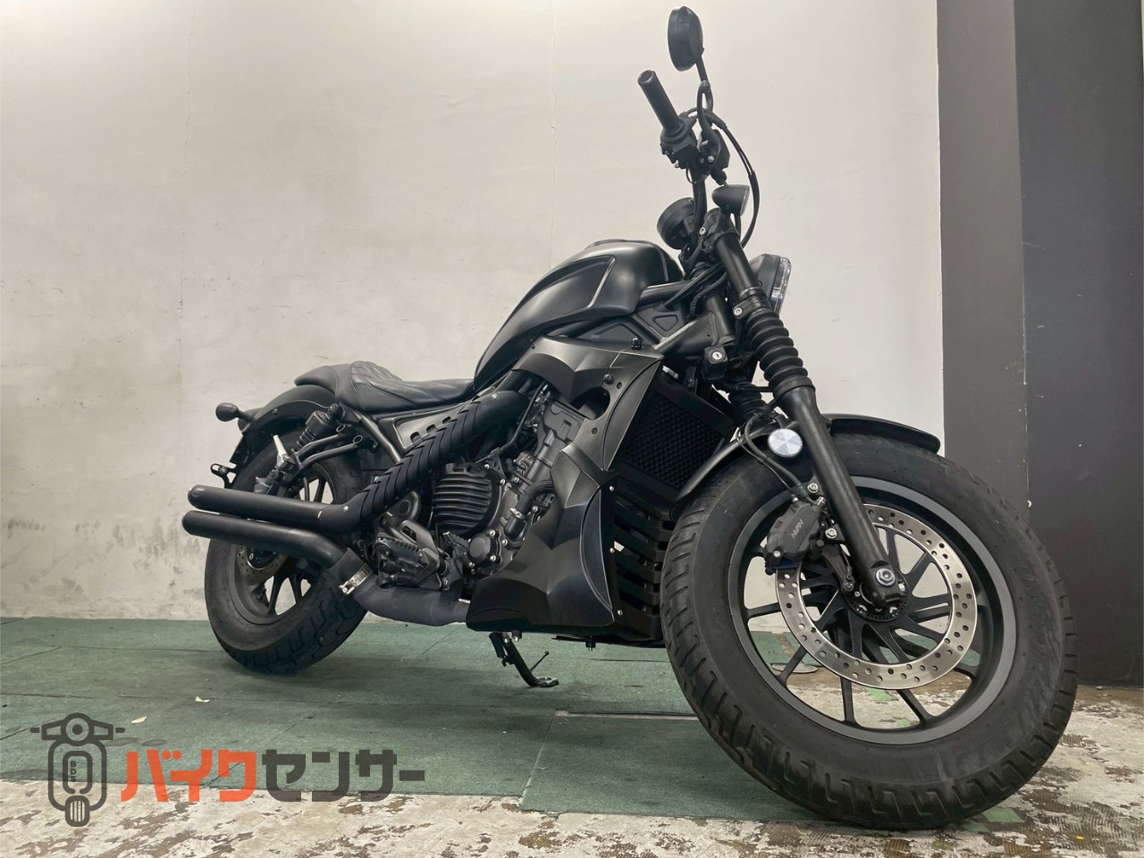 ホンダ レブル250 2023年モデル ディアブロフルカスタム 上下2連