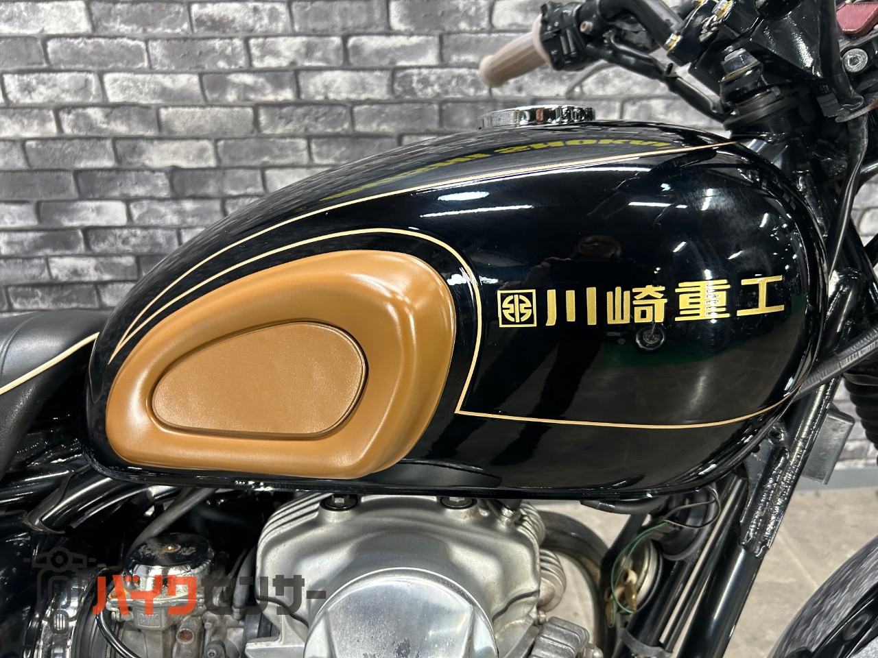T*T様 Kawasaki W650 純正タンク ブラウン/ゴールド カワサキ W650 B677138| BDSバイクセンサー