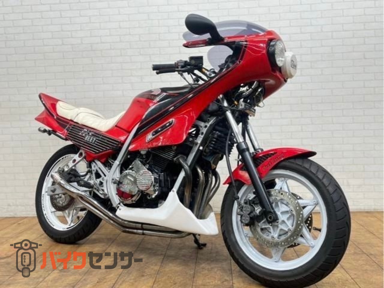 ホンダ CBR400F エンデュランス ショート管 BEETサイドカバー