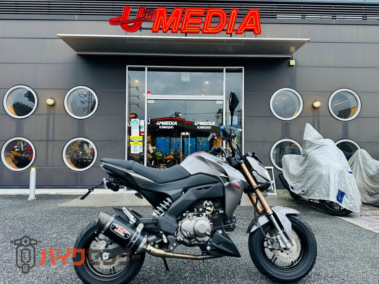 カワサキ Z125PRO ヨシムラマフラー、ハンドルカスタム！！ B677409