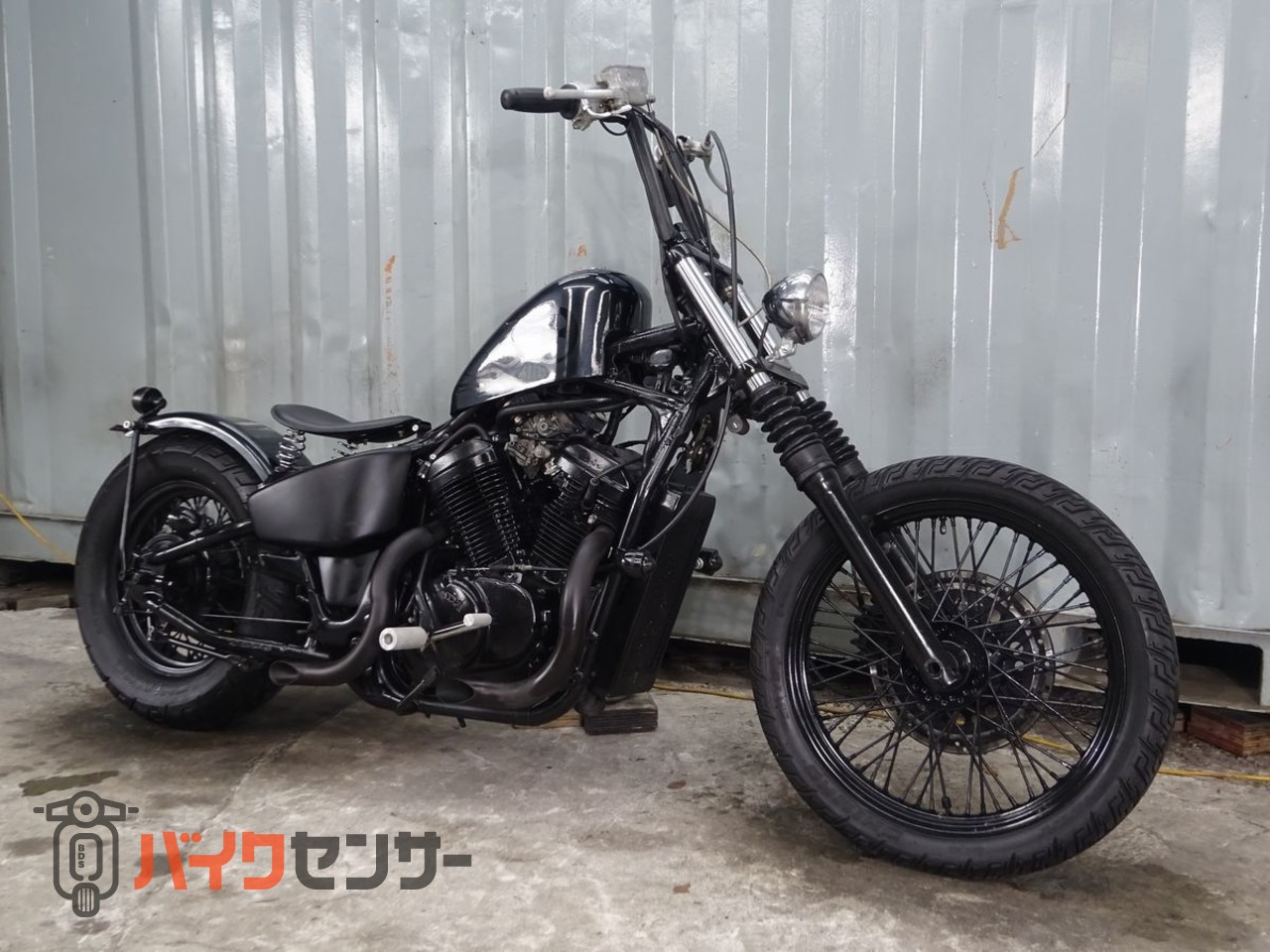 ホンダ スティード400 フリスコチョッパースタイル ターンアウト