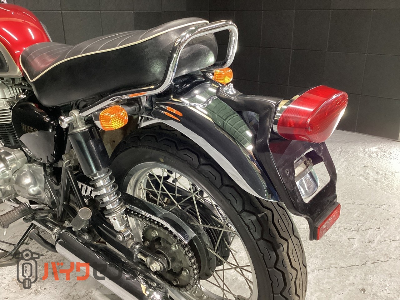 カワサキ W650 乗出し整備済・車検残(R10年9月迄)・グリップヒーター