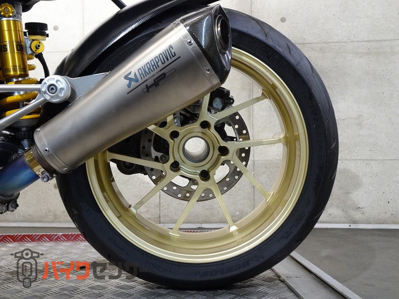 BMW R nineT フルカスタム ゲイルタイプRホイール 前後オーリンズサス