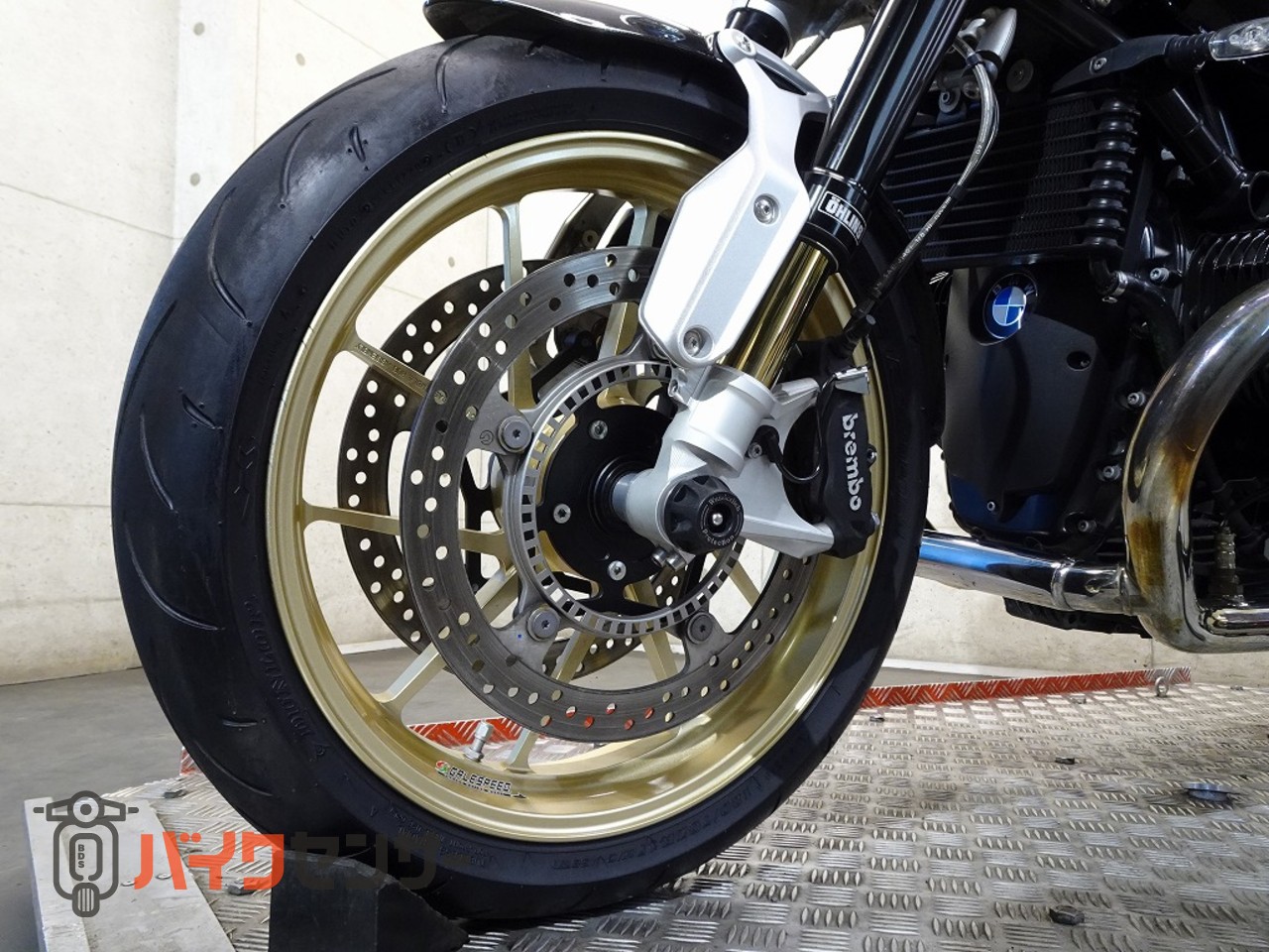 BMW R nineT フルカスタム ゲイルタイプRホイール 前後オーリンズサス