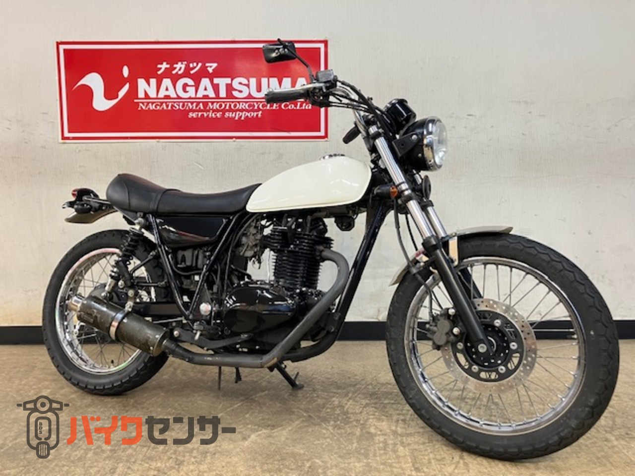 カワサキ 250TR 2004年モデル 前後アルミフェンダー・BEAMS製