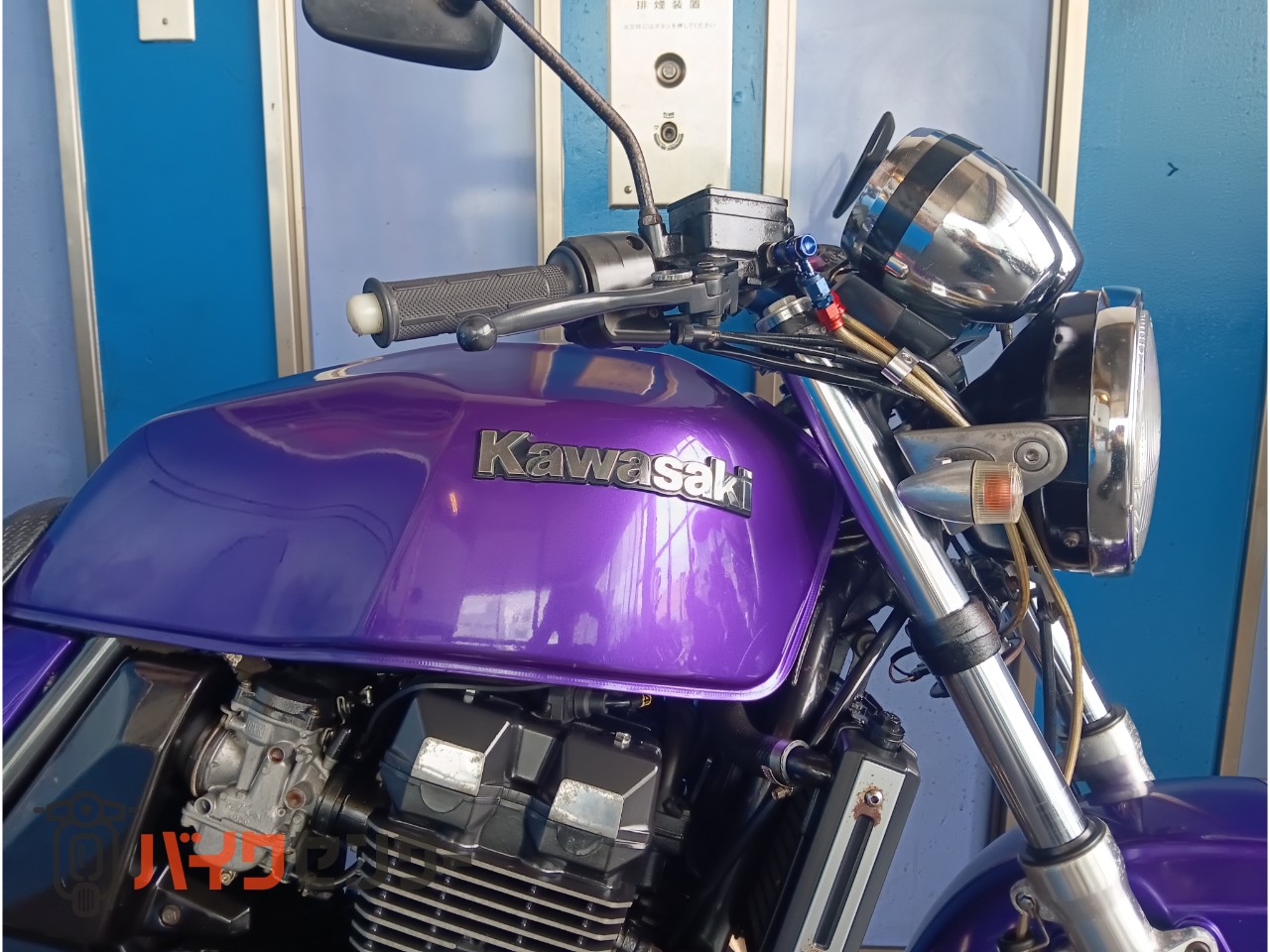 カワサキ　ZRX400 フューエルタンク　紫 カワサキ ZRX400-2 19519 B681327| BDSバイクセンサー