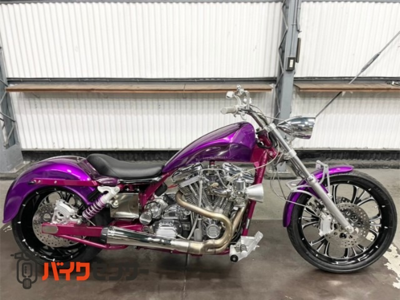 ハーレー　ビンテージ　チョッパー　23インチ　21インチ　40穴 ハーレーダビッドソン 1993 FXDL1340 ニュースクールチョッパー RC
