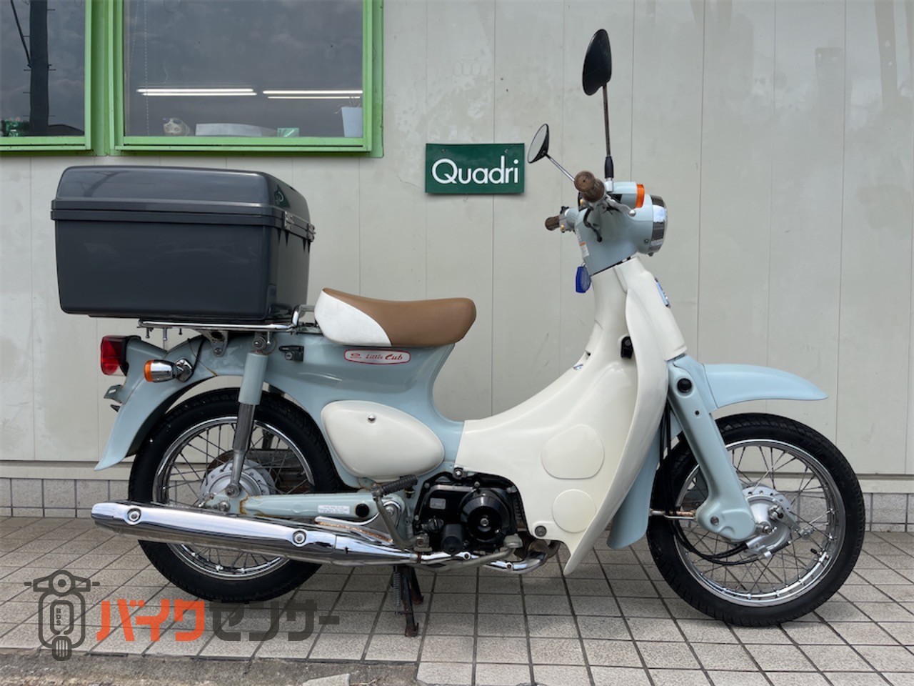 ホンダ リトルカブ 社外キャリア リアボックス B681511| BDSバイクセンサー