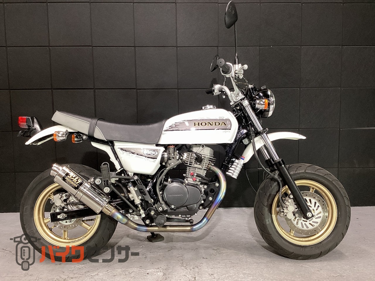ホンダ エイプ100 typeD 乗出し整備済・最終型・ヨシムラ製マフラー