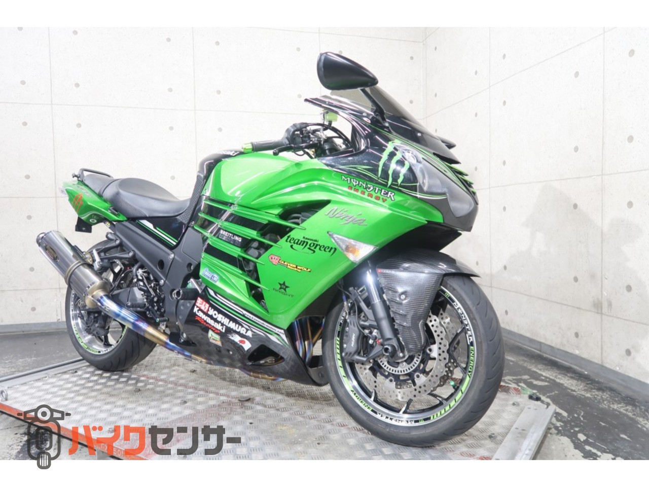 カワサキ Ninja ZX-14R 東南アジア仕様 ETC ストライカーフルエキ