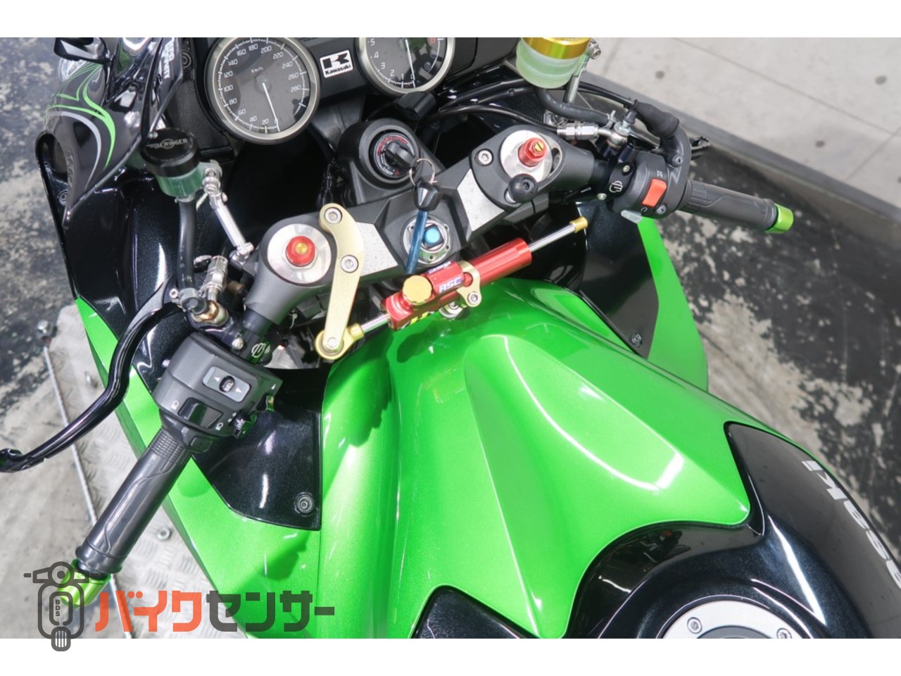カワサキ Ninja ZX-14R 東南アジア仕様 ETC ストライカーフルエキ
