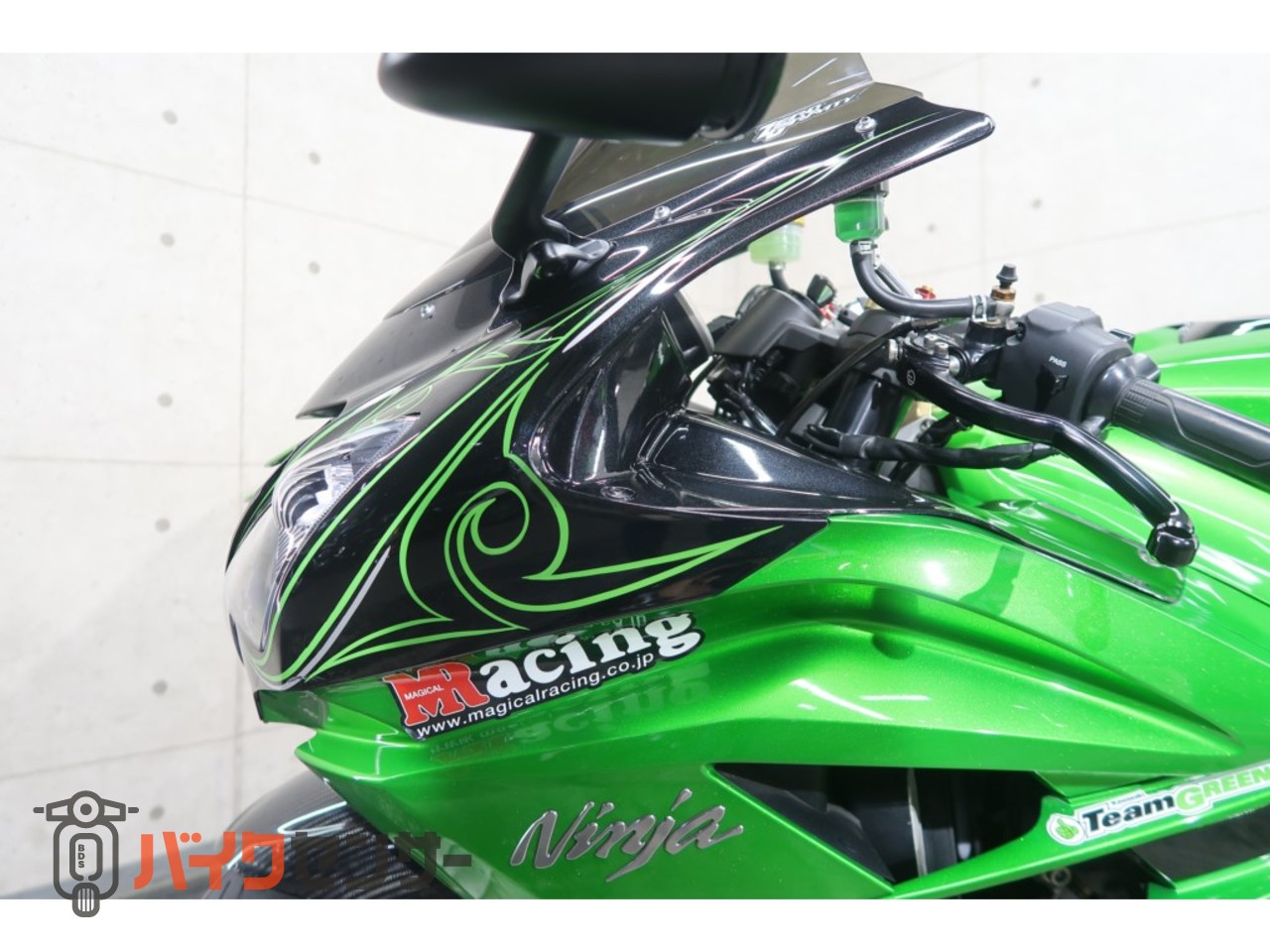 カワサキ Ninja ZX-14R 東南アジア仕様 ETC ストライカーフルエキ
