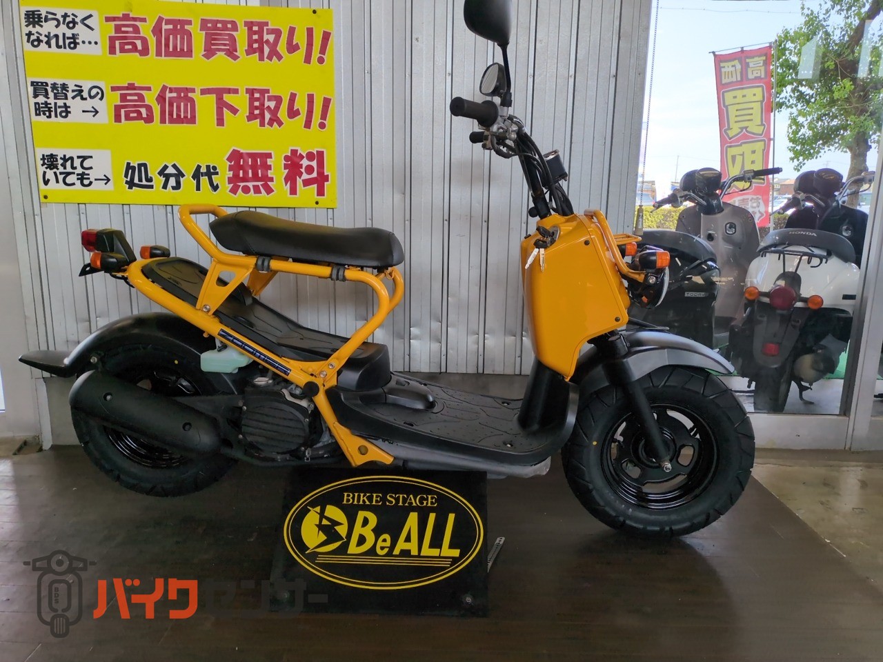 ホンダ ズーマー 前後タイヤ新品・ドライブベルト新品 B682922| BDS
