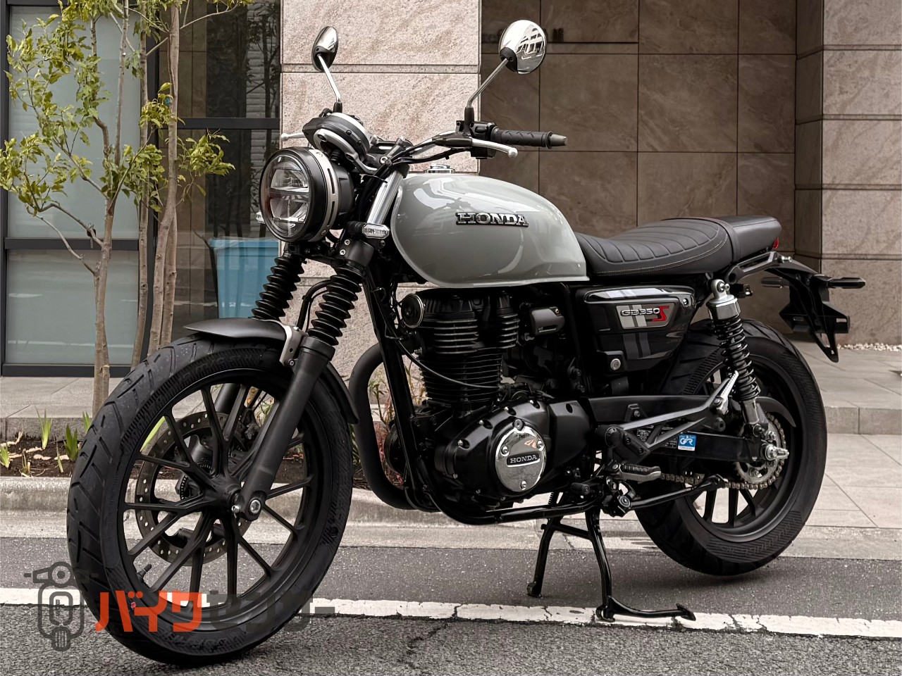 ホンダ GB350S USBポート装備 パールディープマッドグレー 灰色