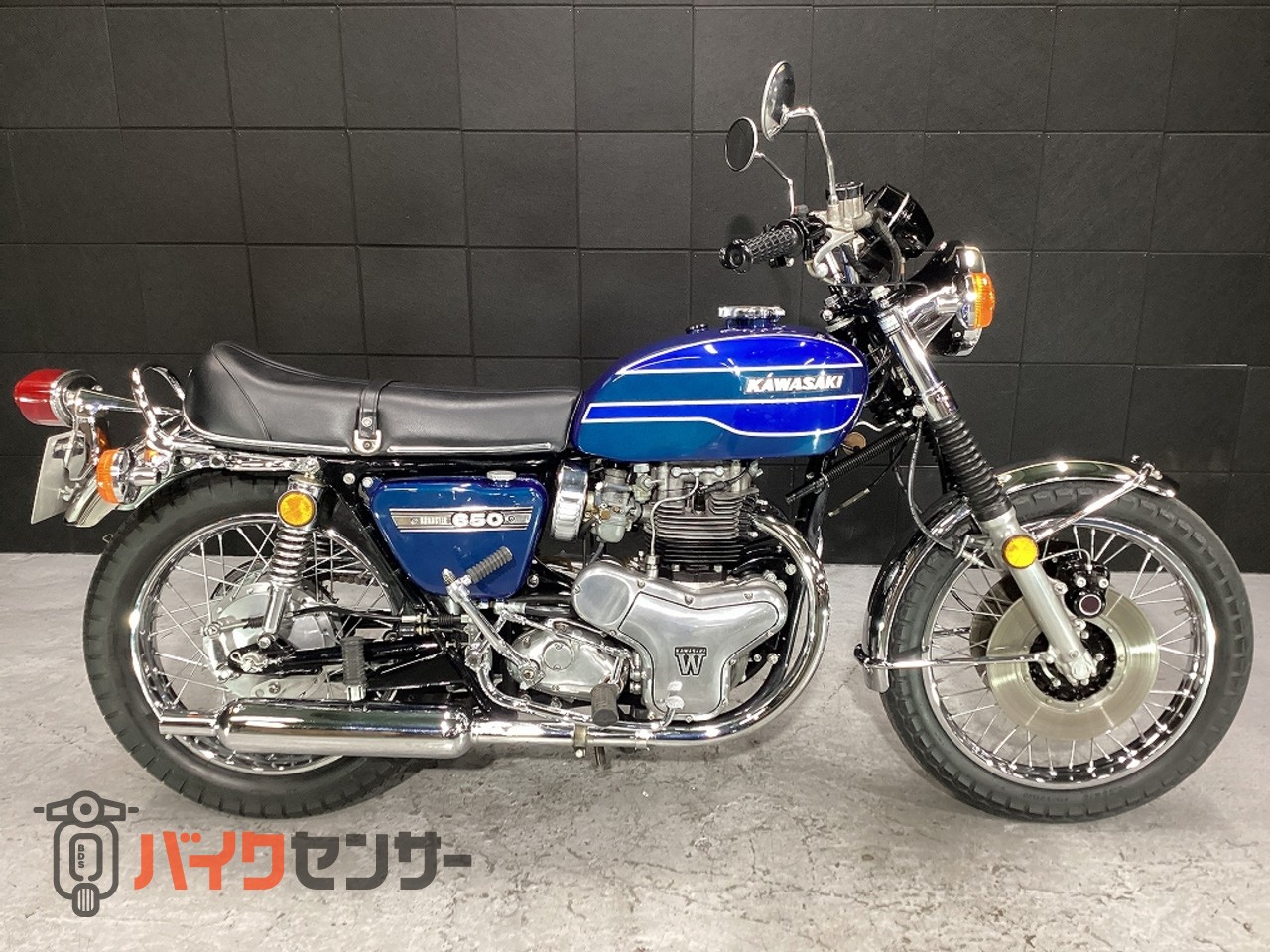 カワサキ W3 ☆極美車☆乗出し整備済・車検残(R10年6月迄)・昭和51年