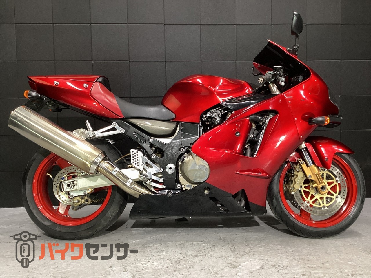 赤番長 カワサキ Ninja ZX-12R 出し整備済・フロントタイヤ新品！・マレーシア