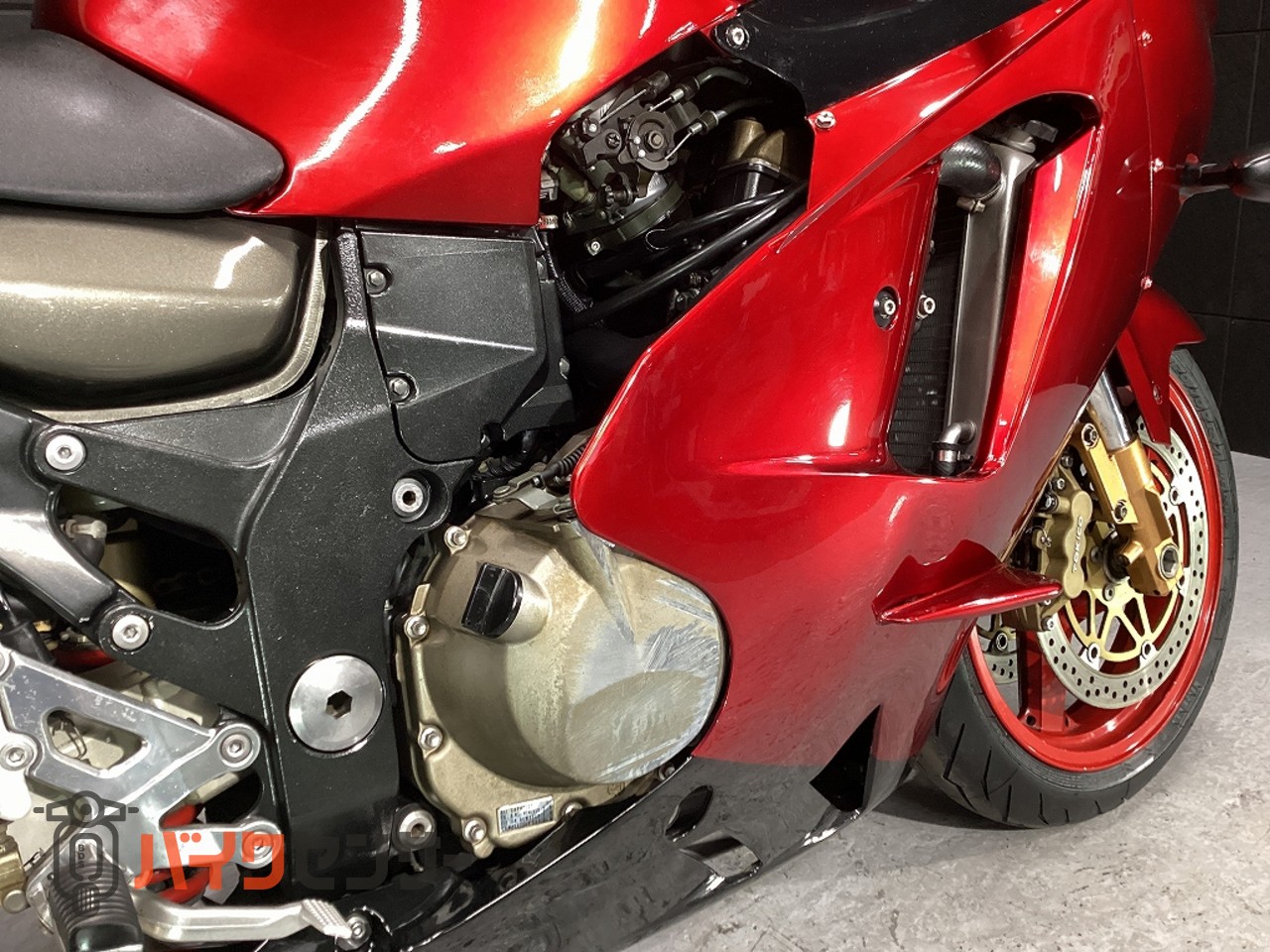 カワサキ ZX-12R 乗出し整備済・車検残(R10年9月迄)・フロントタイヤ