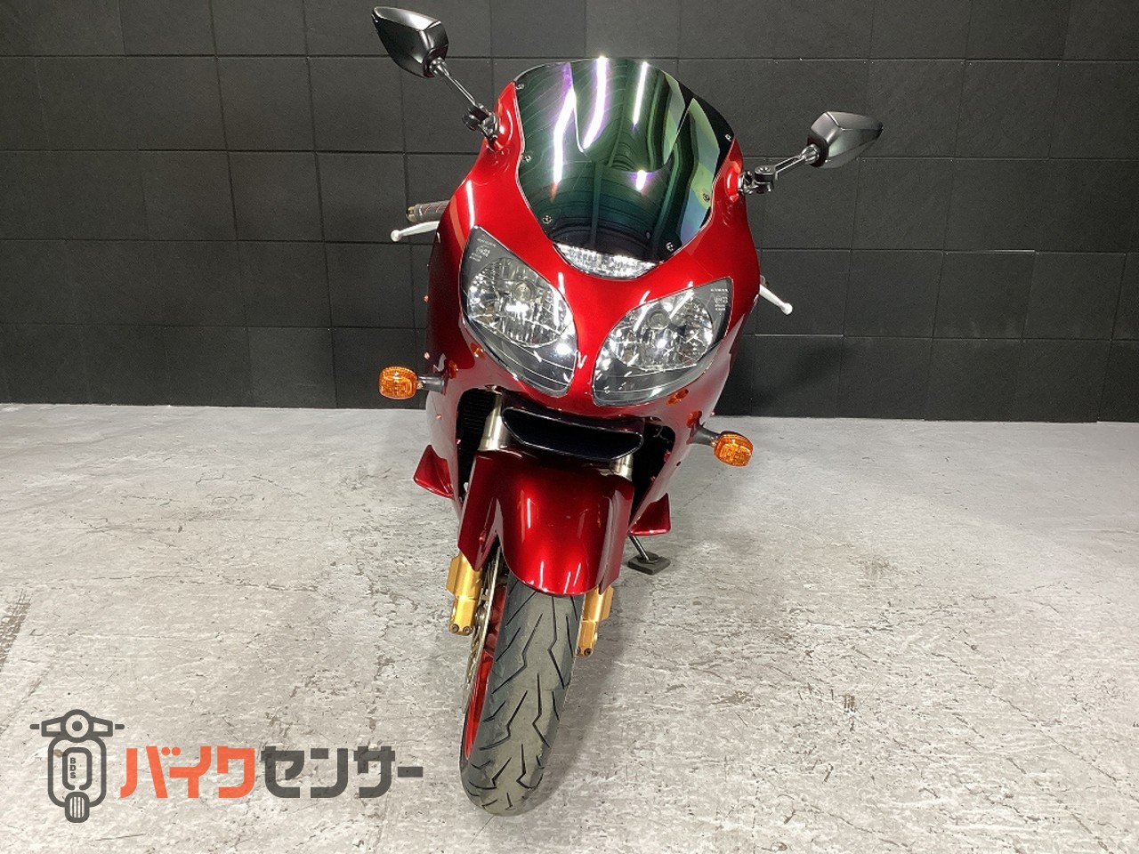 カワサキ ZX-12R 乗出し整備済・車検残(R10年9月迄)・フロントタイヤ