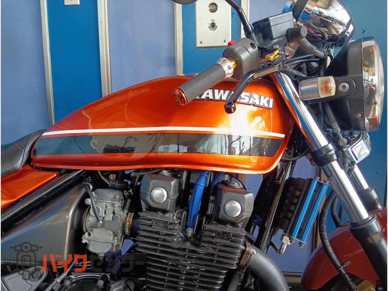 カワサキ ZEPHYR χ セパハン ショート管 19523 B683801| BDSバイクセンサー
