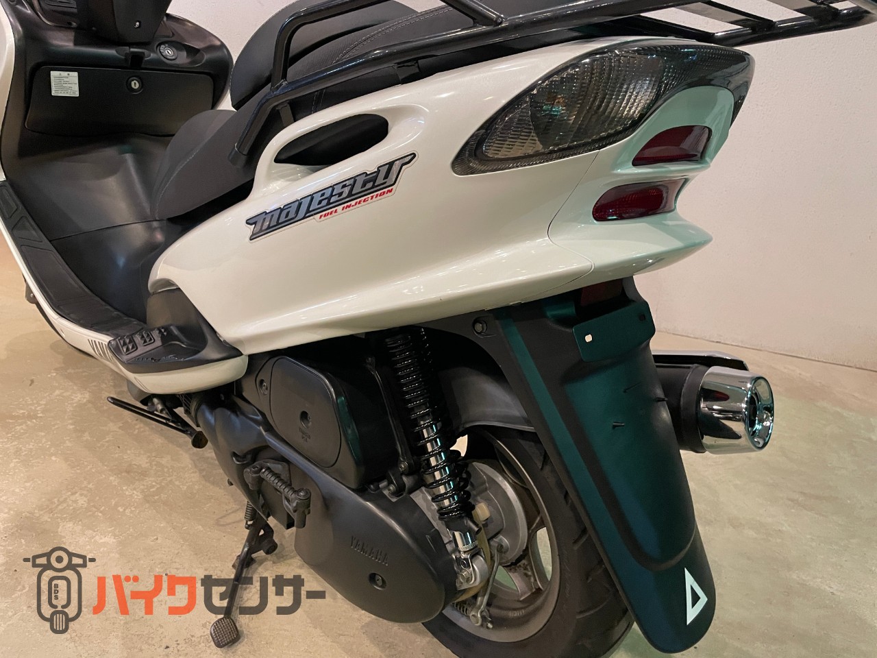 ヤマハ マジェスティ125・ワンオーナー車・リアキャリア装着 B683975
