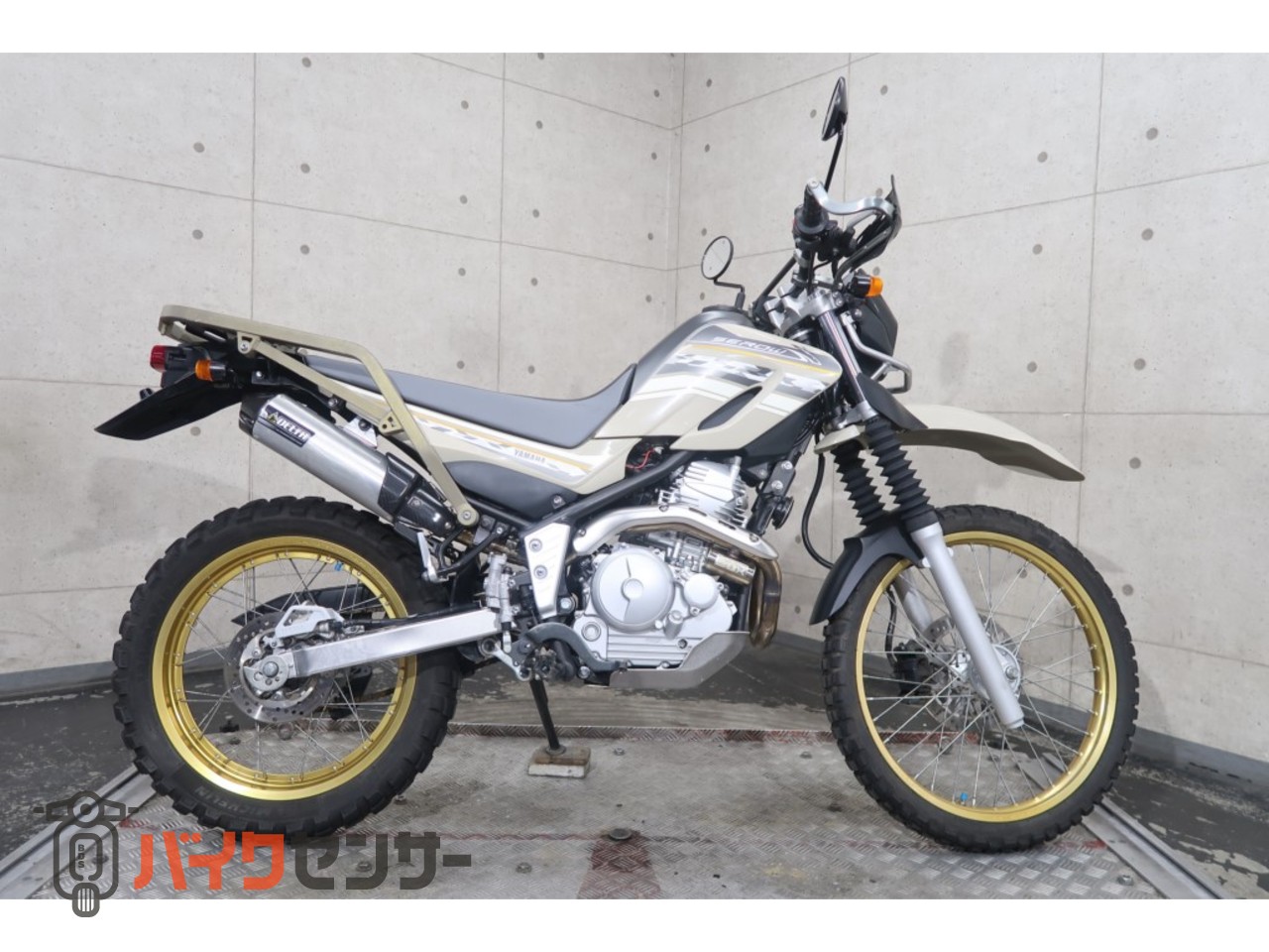 ヤマハ セロー250 DG17J ZETAハンドル デルタサイレンサー