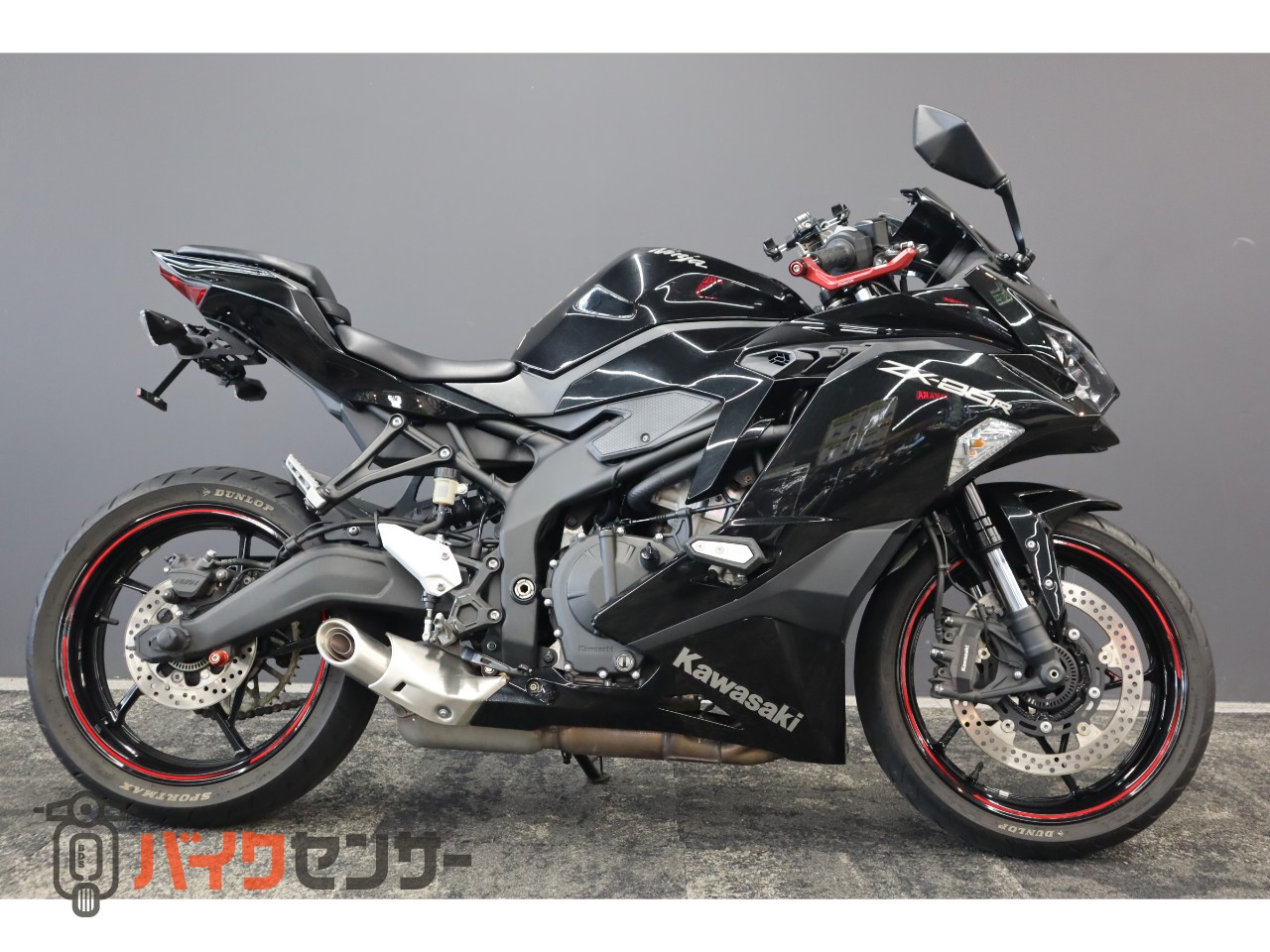 カワサキ Ninja ZX-25R 2021モデル ETC、ハンドガード、ヘルメット
