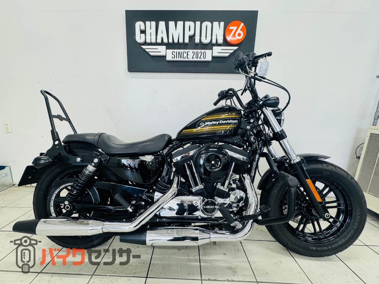 ハーレーダビッドソン XL1200XS フォーティエイトスペシャル エンジン