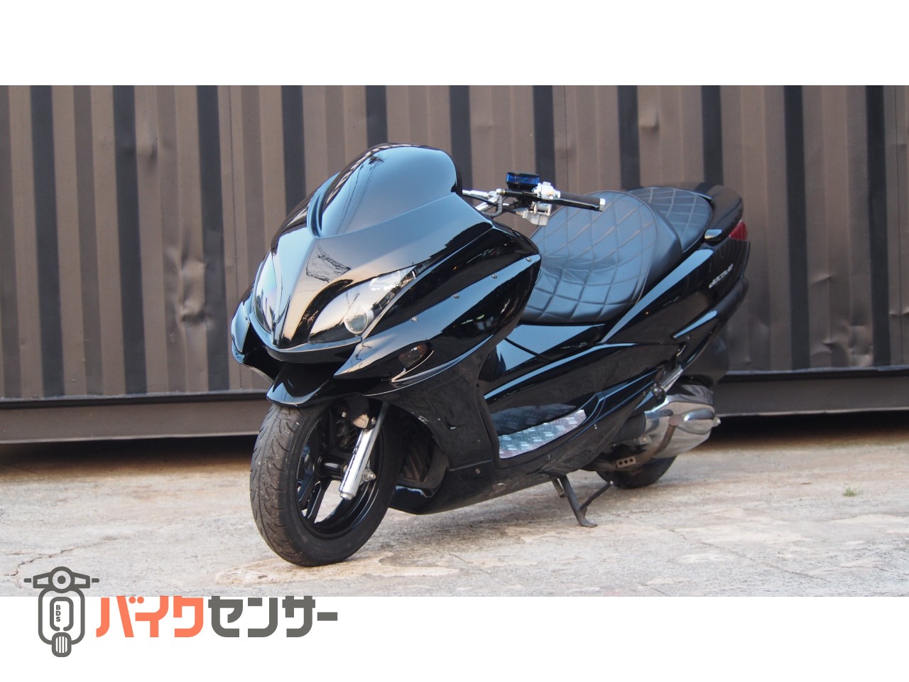 ヤマハ マジェスティ250 4D9 ブラック フルエアロ ローダウンカスタム