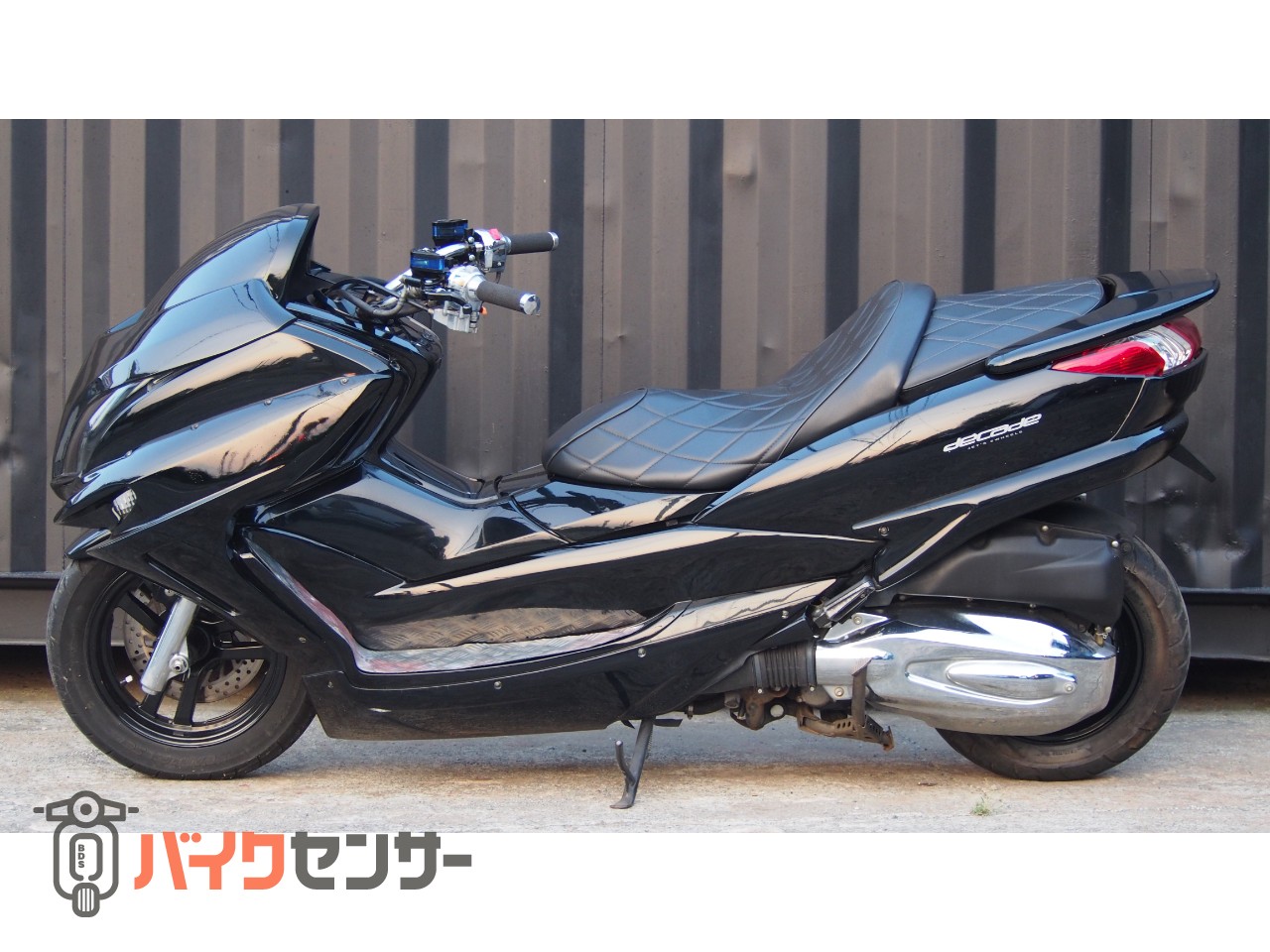 ヤマハ マジェスティ250 4D9 ブラック フルエアロ ローダウンカスタム