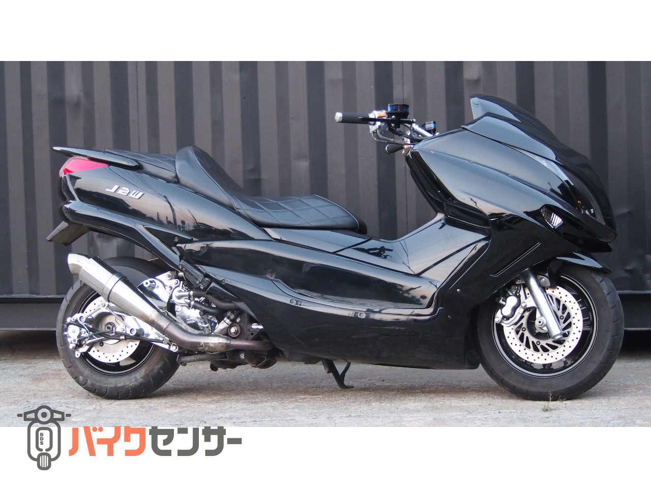 ヤマハ マジェスティ250 4D9 ブラック フルエアロ ローダウンカスタム