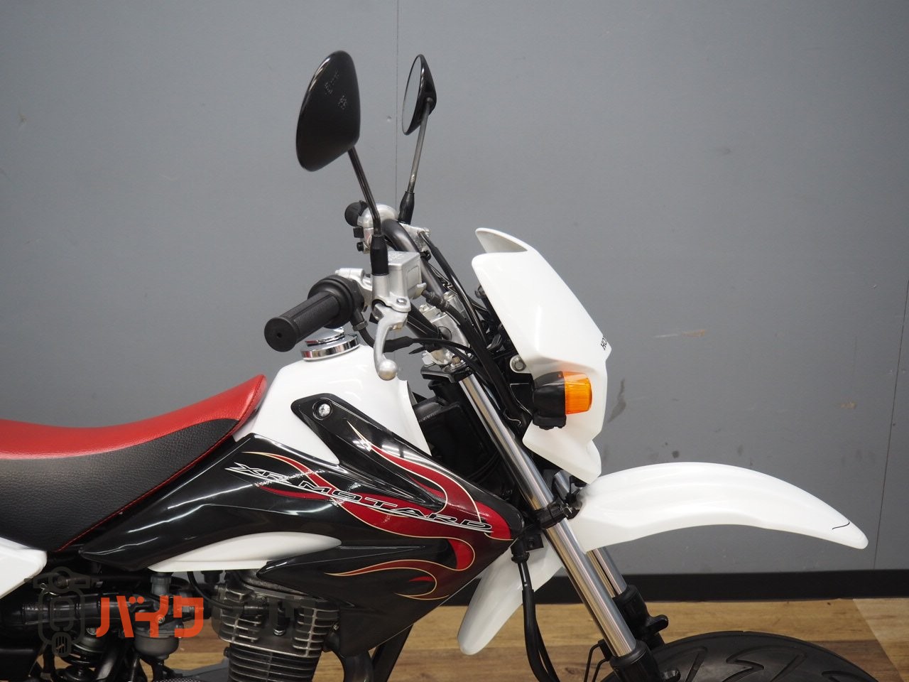 ホンダ XR100モタード 最終型 ヨシムラトライコーンフルエキ装備