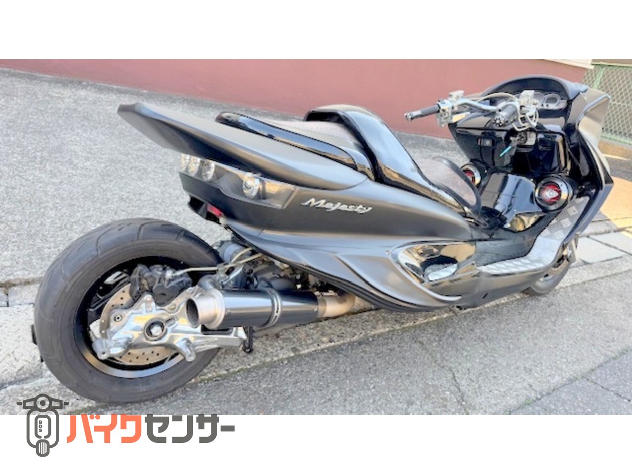 ヤマハ 【最安値に挑戦】マジェスティ250C エアサス ロンホイ リンク式