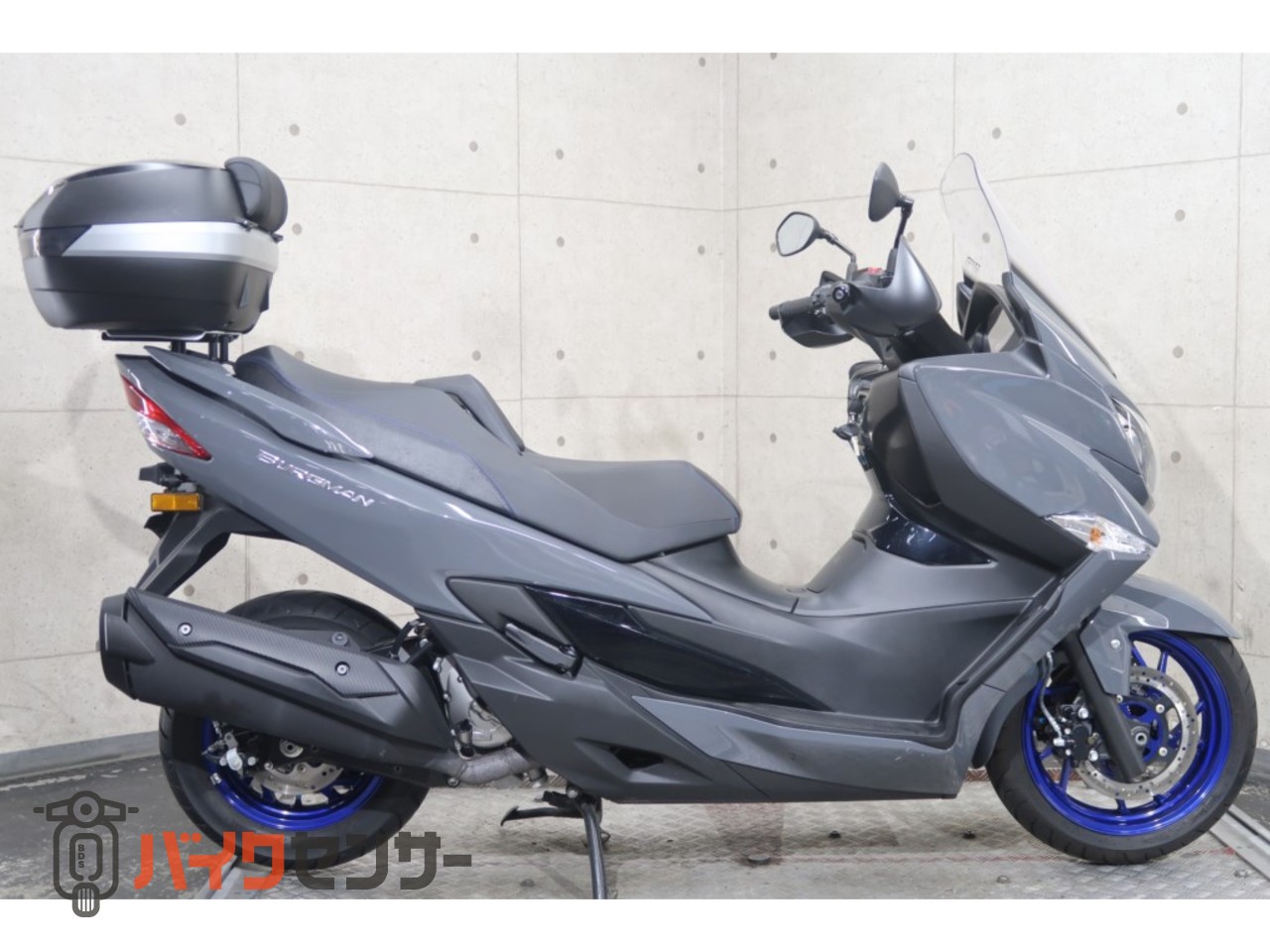 スズキ バーグマン400 DU11N ETC2.0 前後ドラレコ トップボックス