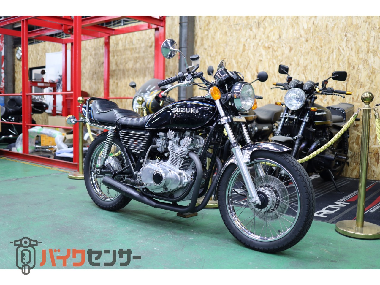 スズキ スズキ GS400 タカサゴリム 集合管マフラー 純正