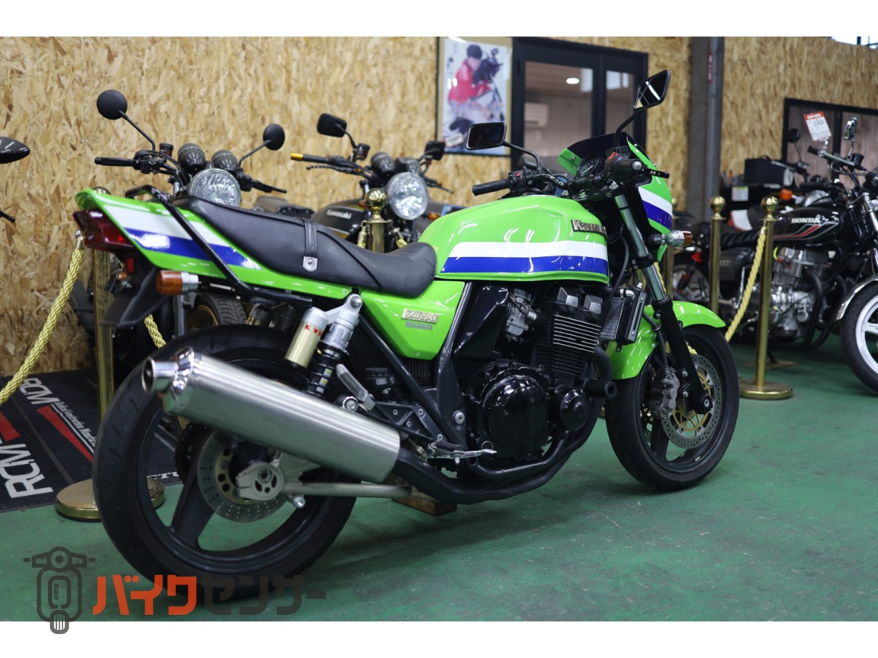 【パラパラ様】専用・4点まとめ買い特割≪青/緑、各360ｇ×2袋≫ カワサキ カワサキ ZRX400 フルノーマル 正規ディーラー車