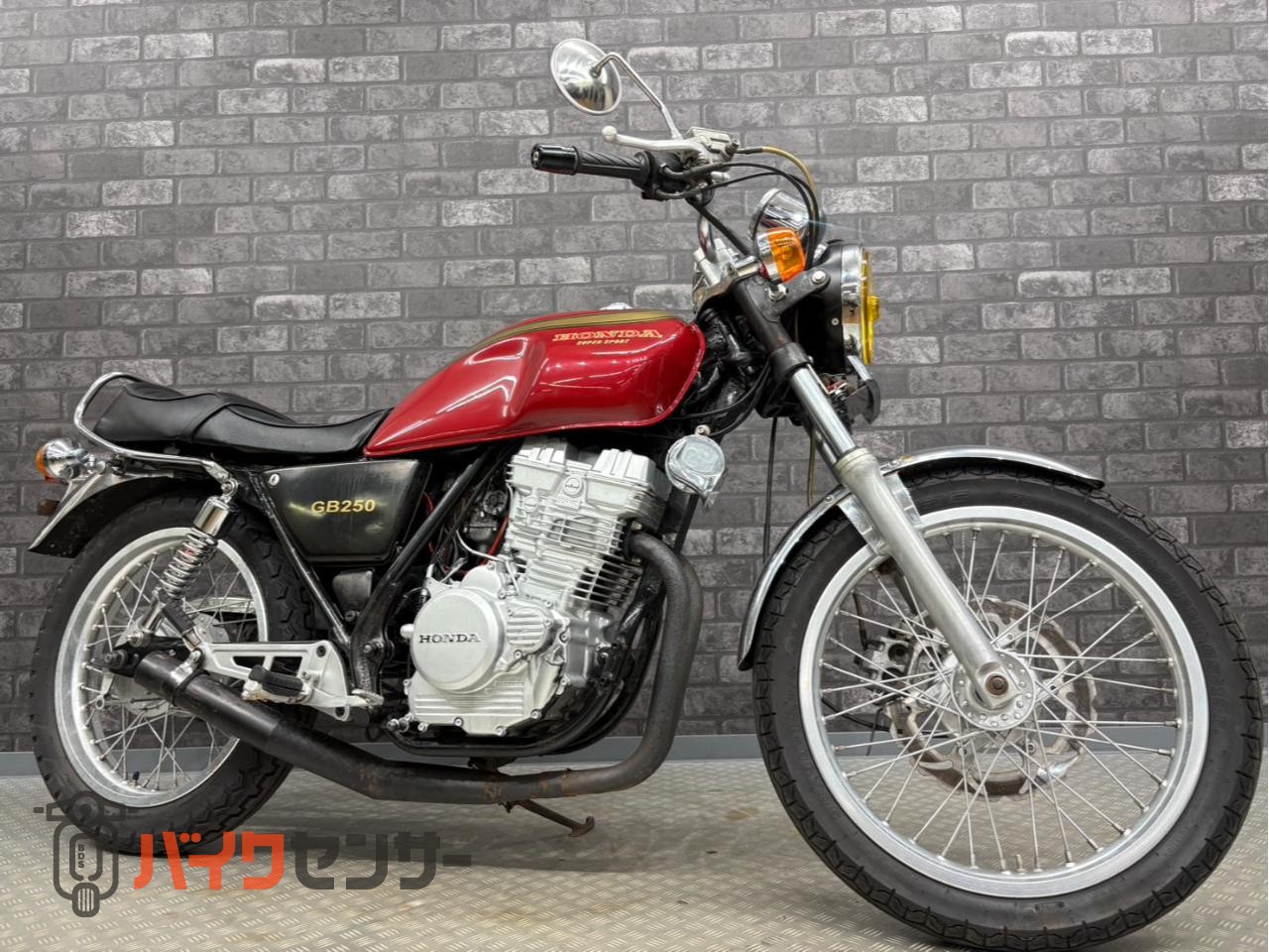 ホンダ GB250クラブマン 4フォア仕様 ショート管 マーシャルヘッド