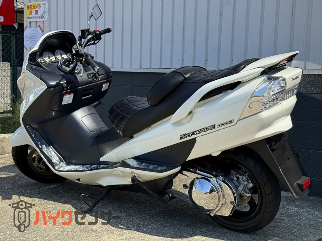スズキ スカイウェイブ250 タイプS CJ43A 社外マスク Rosso