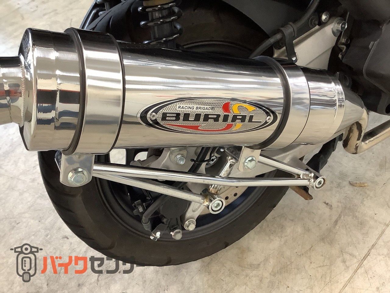 ホンダ PCX ベリアルマフラー ロングスクリーン リアキャリア