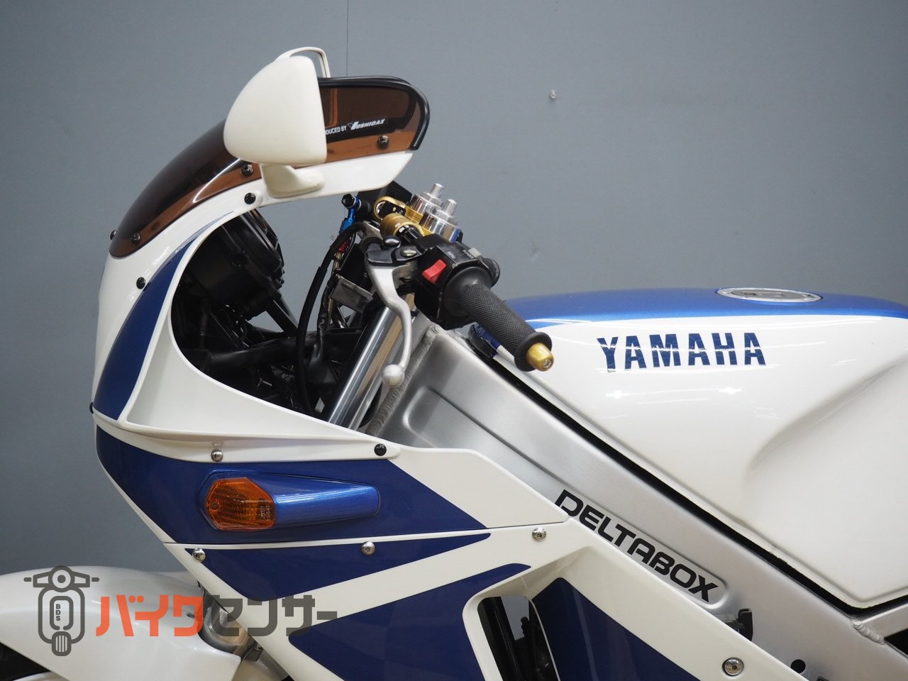 ヤマハ TZR250 2XT 藤原カラー SSイシイマジックファイヤー・シングル