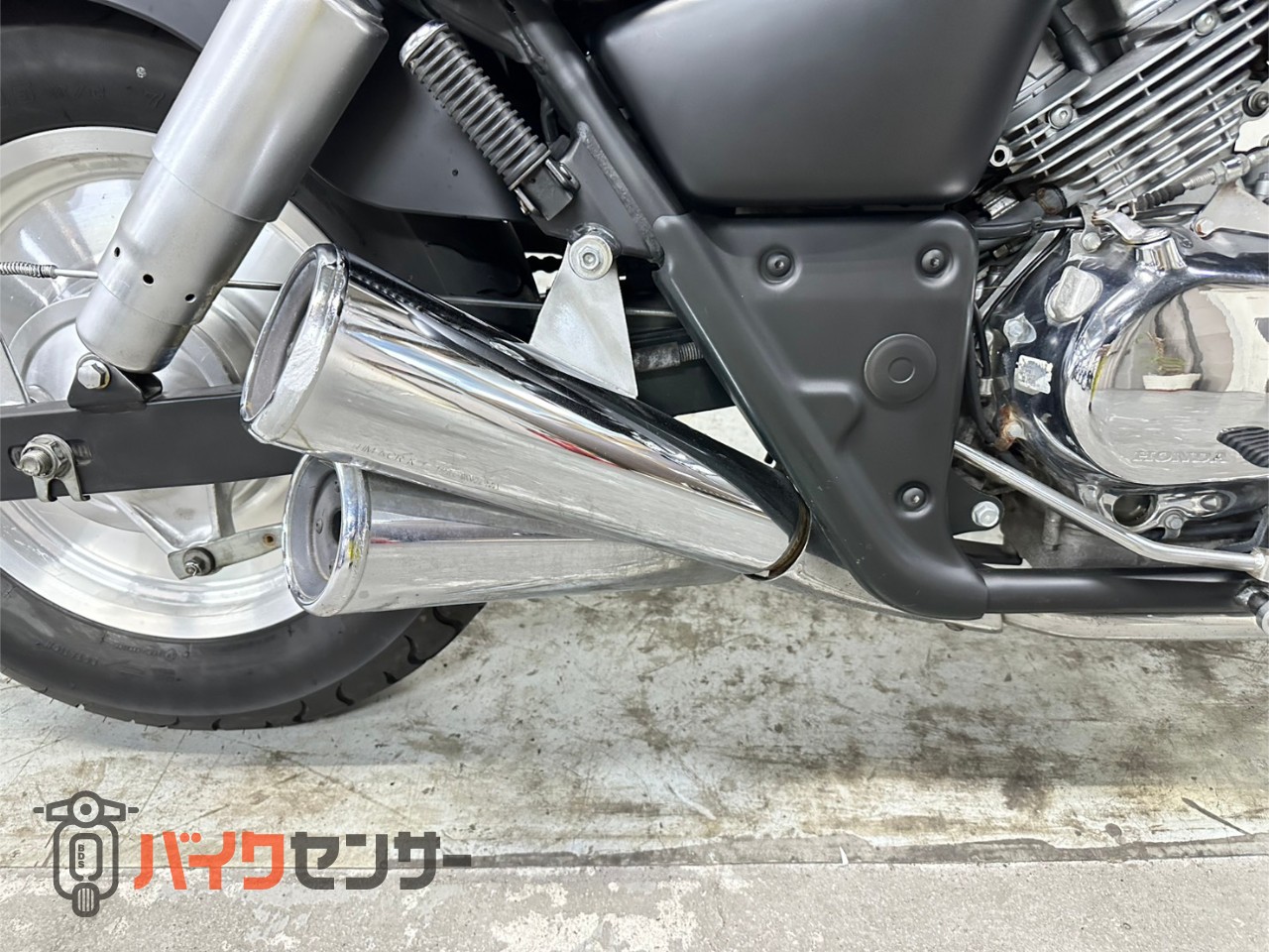 ホンダ V-TWIN マグナ250S 純正マフラー ワイドハンドル 1997年式 27