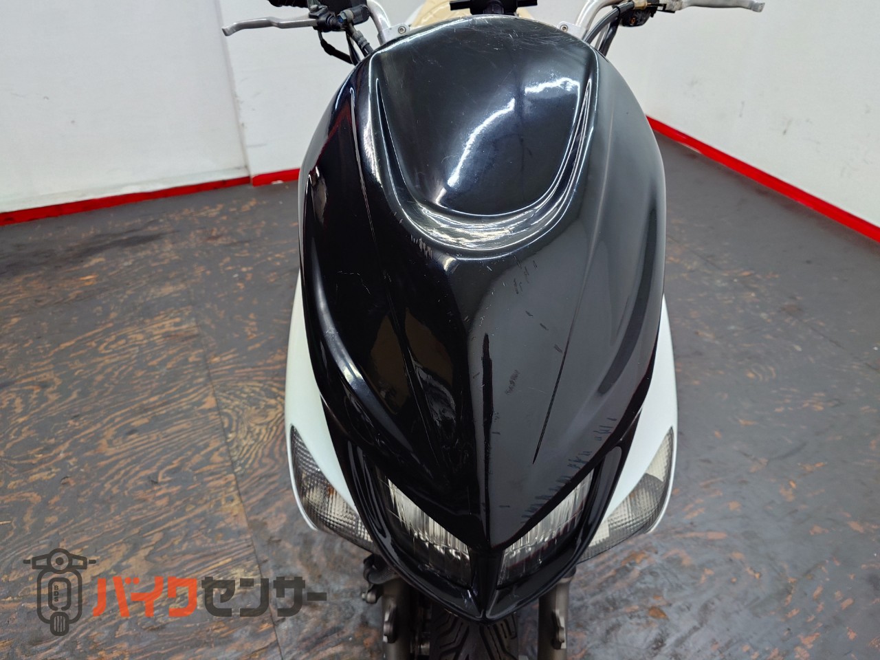 ヤマハ マジェスティ125 Fi 社外マフラー エナメルシート