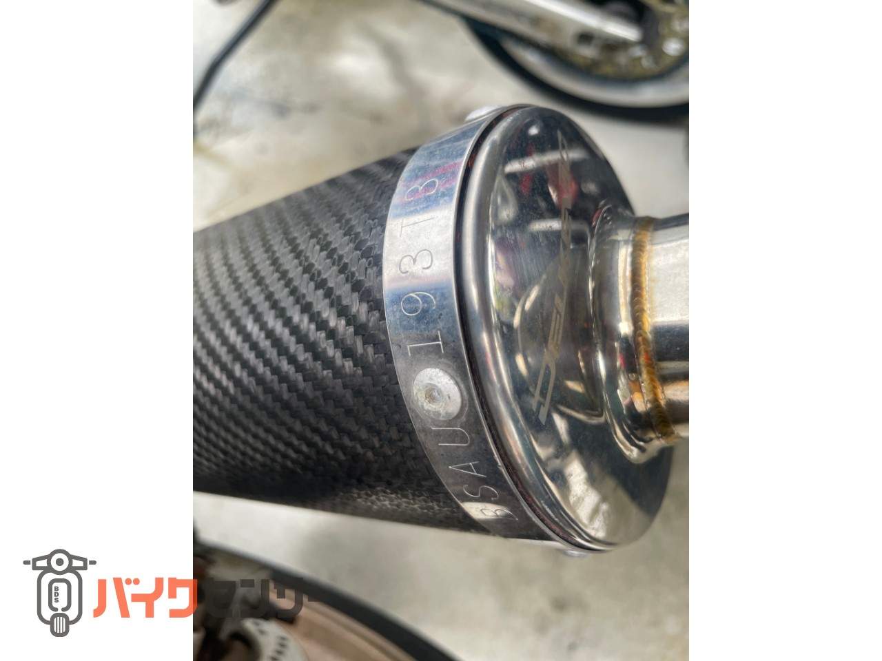 VT250 スパーダ  加工マフラーmc20 ホンダ VT250スパーダ MC20 エンジン実働 書類あり DELKEVICカーボン