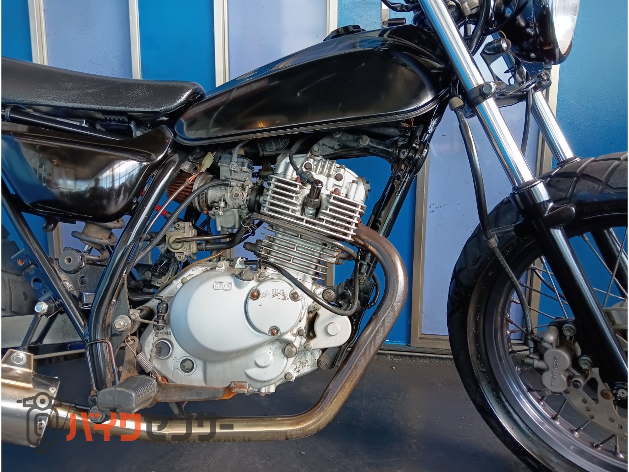 スズキ バンバン200 ロンスイ 社外マフラー 19399 B691691| BDSバイク