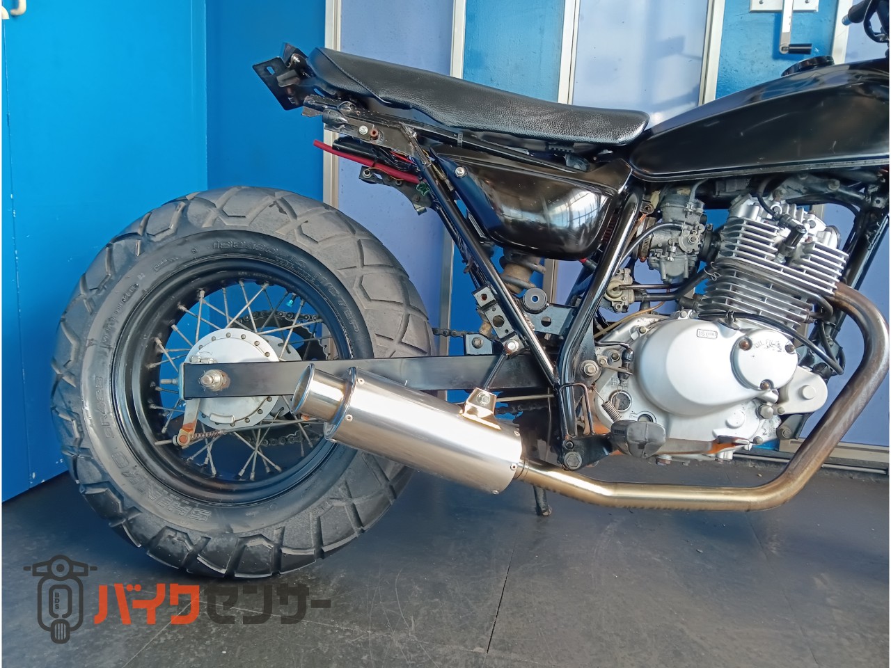 スズキ バンバン200 ロンスイ 社外マフラー 19399 B691691| BDSバイク