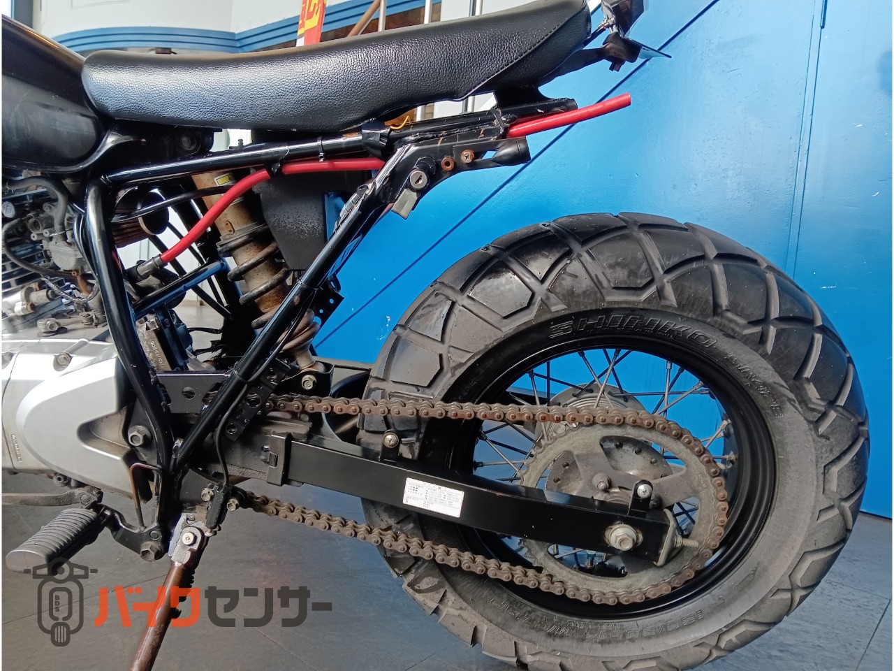 スズキ バンバン200 ロンスイ 社外マフラー 19399 B691691| BDSバイク