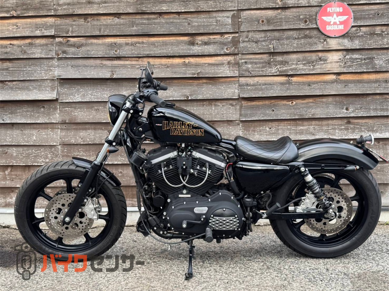 ハーレーダビッドソン XL883R エンジン動画あり DLIVEフルエキマフラー